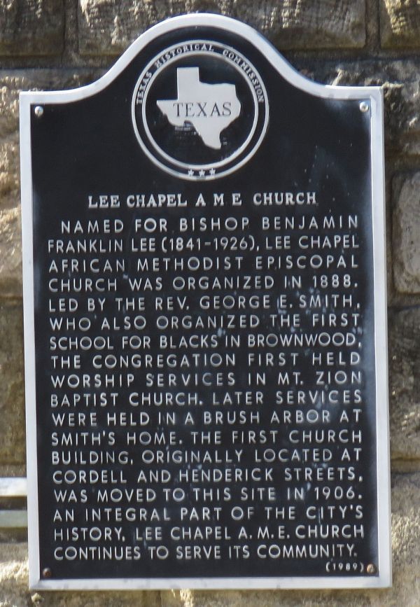 Lee Chapel
            Historical Marker